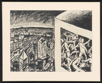 Drawing, MATASSONI, Terry, The city party, 1989