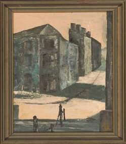 Painting, RAY, Hazell, Fagan's place, 1976