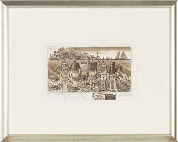 Print, Leon Pericles, Ned's Gang Dive on the Great Barrier Reef, unknown
