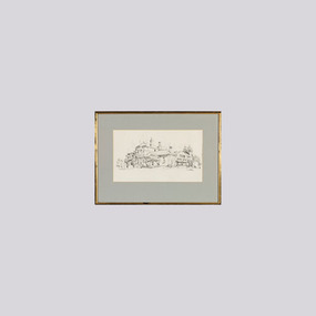 Work on paper, Maurice Cantlon, Fairfield, Rutherglen, 1966