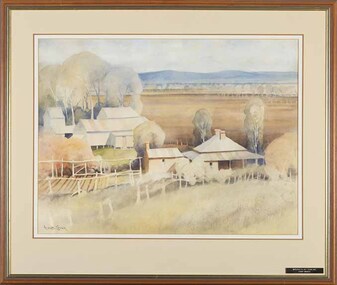Painting, Neville Connor, South of Gapsted, c.1982