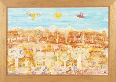 Painting, Tony Convey, Home In The Valley, 1980