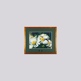 Painting, Eve Laing, Camelias, 1999