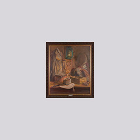 Painting, Ellen Michel, Stockman's Outfit, c. 1989