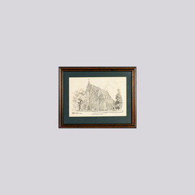 Work on paper, John O'Brien, Holy Trinity Cathedral, Wangaratta, unknown