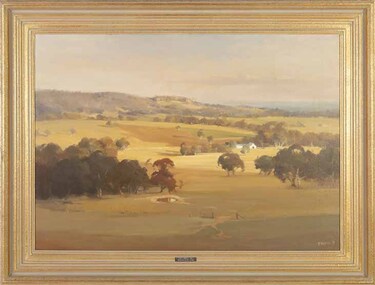 Painting, Ross Paterson, Morning, near Euroa, 1985