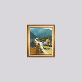 Painting, Len Pawluk, Afternoon Walhalla, 1981