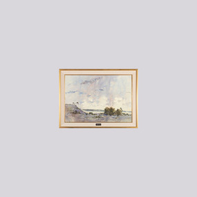 Painting, Herman Pekel, As the Evening Sets, 1988