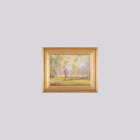 Painting, Angelo Quabba, Gums By The River, 1992