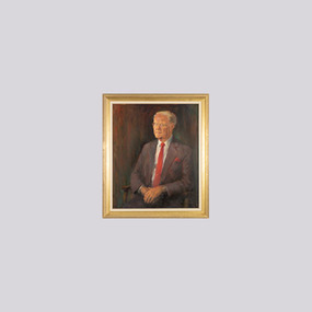 Painting, Angelo Quabba, Doct J. Colin Angus, 1995