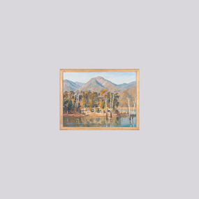 Painting, Rodney Symmons, Lake Buffalo, 1998