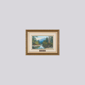 Painting, Mary Watson, The Buckland River, 1988