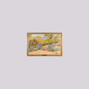 Painting, Margaret Woollard, Natures Corroboree Taminick Gap Autumn, 1977