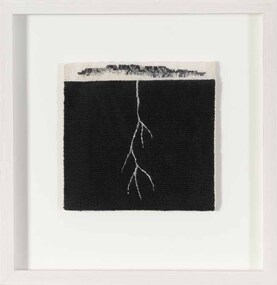 Textile, Valerie Kirk, Gum Leaf + Root
