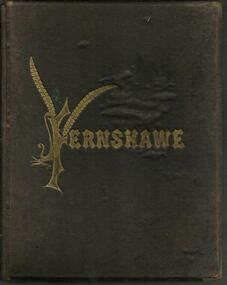 Book, Fernshawe- Sketches in Prose and Verse- By Patchett Martin- Melbourne Walker May and Co, 9 Mackillop Street- 1882