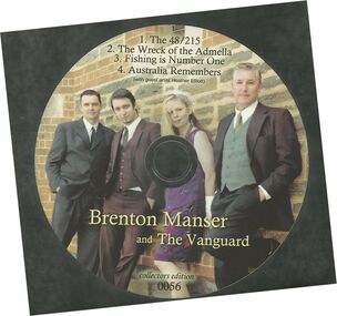 CD, Brenton Manser and The Vanguard- Collectors Edition 56