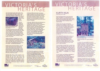 Heritage Article, Kurth Kiln, circa 1999