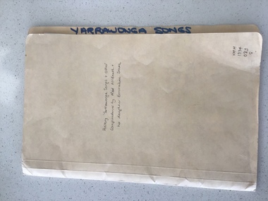 Collection papers, History of compositions of Neil and Emmaline McBeath