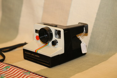 Camera, Polaroid Land Camera 100 One step