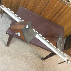 Foot runners starting blocks, 1950’s