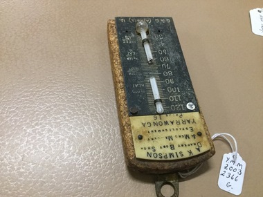 Thermometer, G. G. (A/Asia)