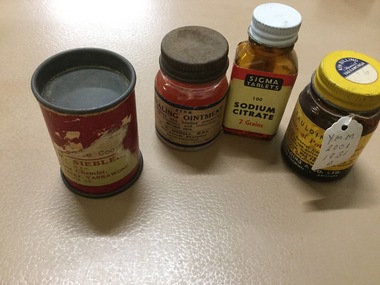 Collection of 3 X Bottles and 1 Tin