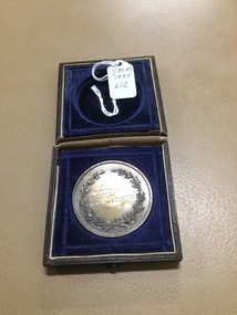 Award - Silver Medallion, For best 20 lbs salt butter Sept 4th 1884, 1884