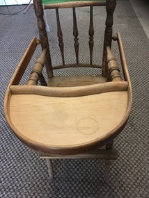 Wooden High Chair, Circa 1934