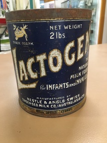 Lactogen tin, Nestle