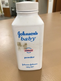Talc powder container, 1990's