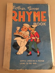 Leisure object - Child’s Nursery Rhyme colouring book, Mother Goose Rhyme book