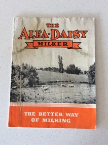 Instruction Manual, Alfa Laval, The Alfa Daisy Milker