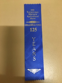 Show prize ribbon, 2008