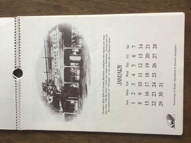 Calendar 1984, Yarrawonga over the Years, 1983