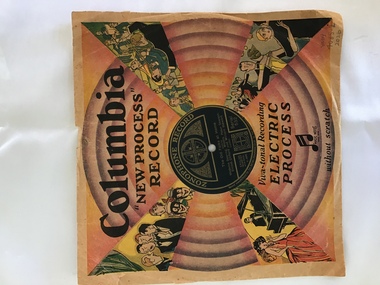 Vinyl record - Columbia, “The old rustic bridge by the mill” and “ The old folks at home”