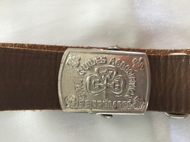 Girl Guide belt