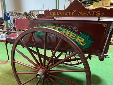 Vehicle - Butcher Delivery Cart, Purchased by Hicks Butchery Mulwala from Goulburn NSW