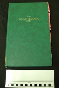 Film screening Log Book, Log Book, Collins late 1950's