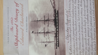 Facsimile of the original diary of Edward Charlwood, The 1863 Shipboard Diary of Edward Charlwood, Published 2003