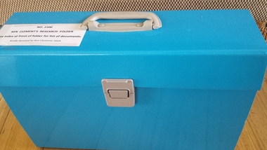 Document - Ken Clements Research Folder, 2014