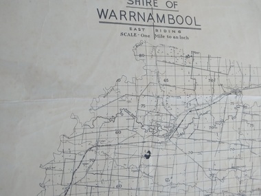 Map - Shire of Warrnambool East Riding