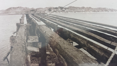 Photograph - Bridge Construction 1927