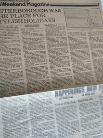 Newspaper, Peterborough was the place for stylish holidays