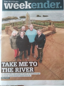 Article, Warrnambool Standard, Centenary of the drowning of Jame Irvine while crossing the river, 2019