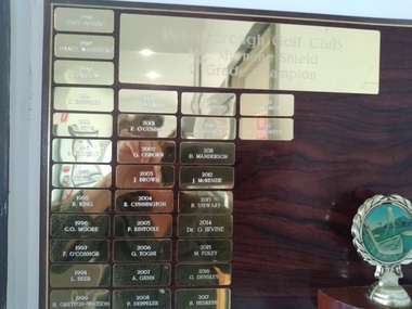 Plaque - M. J. Murnane Shield