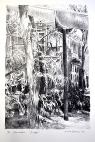 Print (Lithograph) Alice Blanch CHEHOVSKI, Alice B. (Blanch) Chehovski, Dunmoochin, Sunlight, / Printed 2004