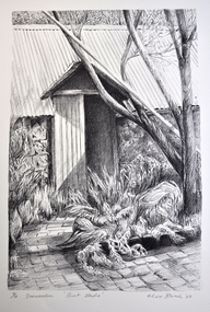 Alice Blanch CHEHOVSKI, Alice B. (Blanch) Chehovski, Dunmoochin, Print Studio, Printed 2004