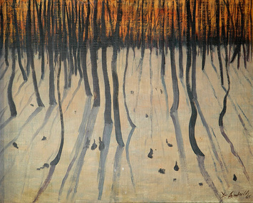 Painting: David ARMFIELD (b.1923 Melb AUS - d. 2010 Melb AUS), David Armfield, Eltham 1965, 195