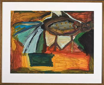 Painting: John ALEXOPOLOUS, John Alexopolous, Bird in Landscape, c.2005