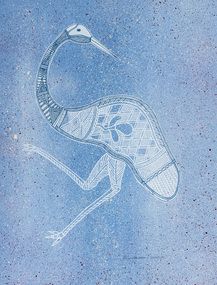 Work on paper - Print (Serigraph): Ray Thomas, Brolga, c2000